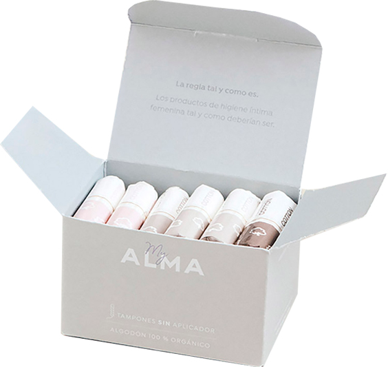 MyAlma Tampons Without Applicator Super Eco 14 units