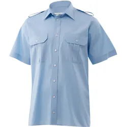 Kümmel Diensthemd Howard Herren kurzarm mit Schulterklappen Slim Fit