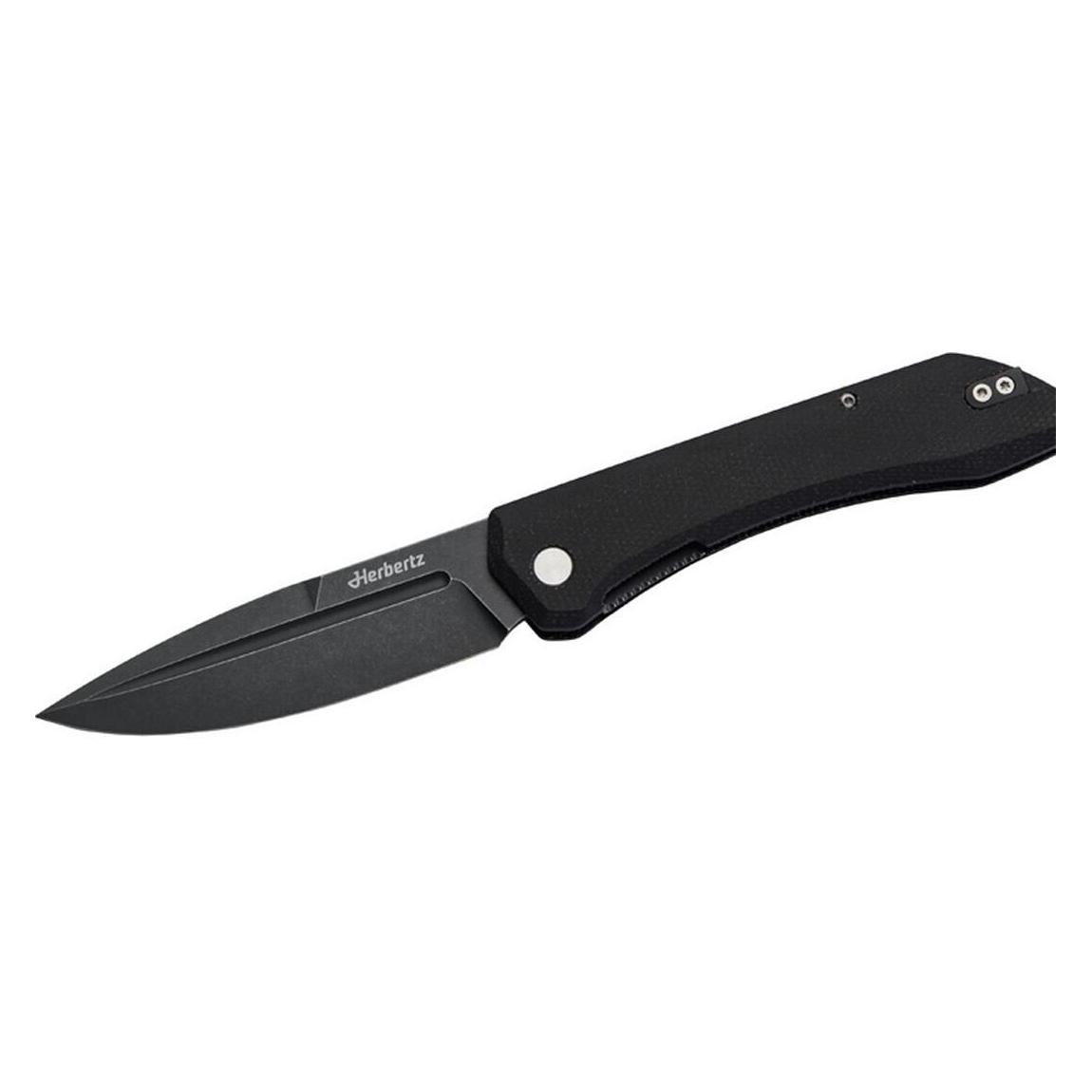 Herbertz Outdoor-Taschenmesser Liner Lock desert Micarta (9.40 cm) (10001085)
