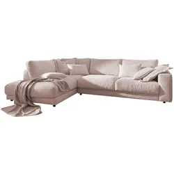 ECKSOFA MADELINE Pink Cord