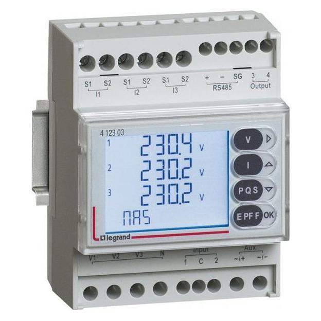 Legrand EMDX3 TH35 RS485 Netzwerkanalysator (412051) (412051)