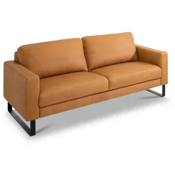 Sormani Sofa Padua Leder Braun Cognac