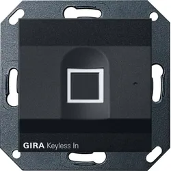 Gira Fingerprint Leseeinheit Keyless In schwarz 2617005