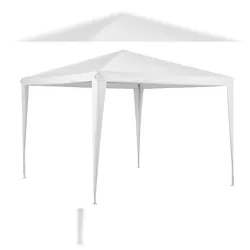 aro Sun Star Pavillon, Stahl/Polyethylen, 3 x 3 m, weiß