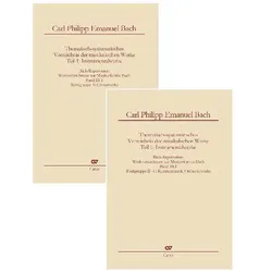 Bach-Repertorium Band III.1: Carl Philipp Emanuel Bach, Fachbücher von Wolfram Ensslin