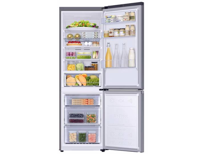 Samsung RB34C672CS9/WS Kühlschrank mit Gefrierfach freistehend – grau