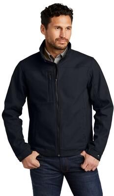 CornerStone CSJ60 Duck Bonded Soft Shell Jacket in Navy Blue size Small   Cotton
