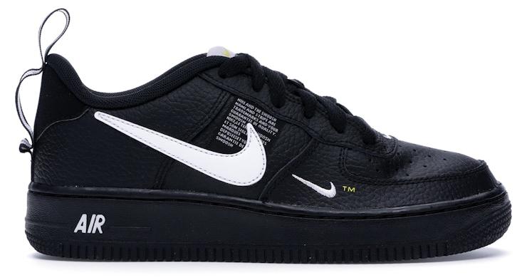 Nike Air Force 1 Utility Black White (GS) - EU 38