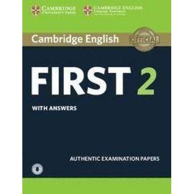 Cambridge English First 2 Student's Book with Answers and Audio, Taschenbuch von Cambridge ESOL, Cambridge University Press, 978-1-316-50356-0