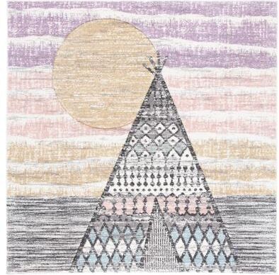 SAFAVIEH Carousel Kids Miko Boho Rug