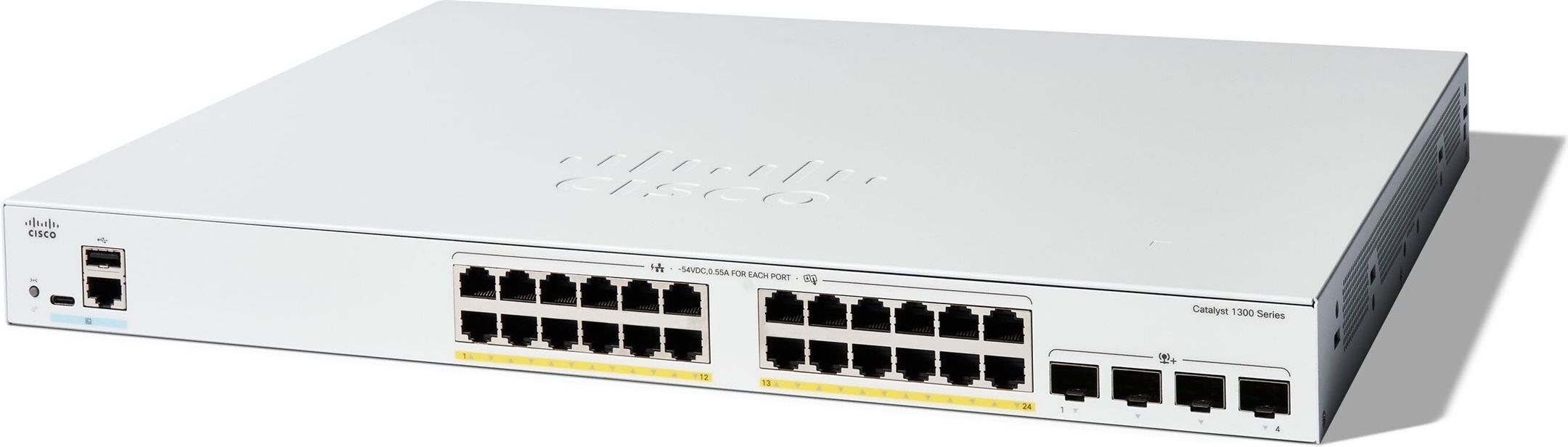 Cisco Systems Catalyst 1300-24FP-4X Switch 24 Ports