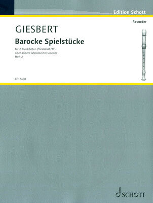 Schott Barocke Spielstücke 2