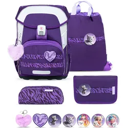 Belmil Premium Belmil Maxi Plus Premium Schulranzen Set 5-teilig "Twilight Charm" Koffer24
