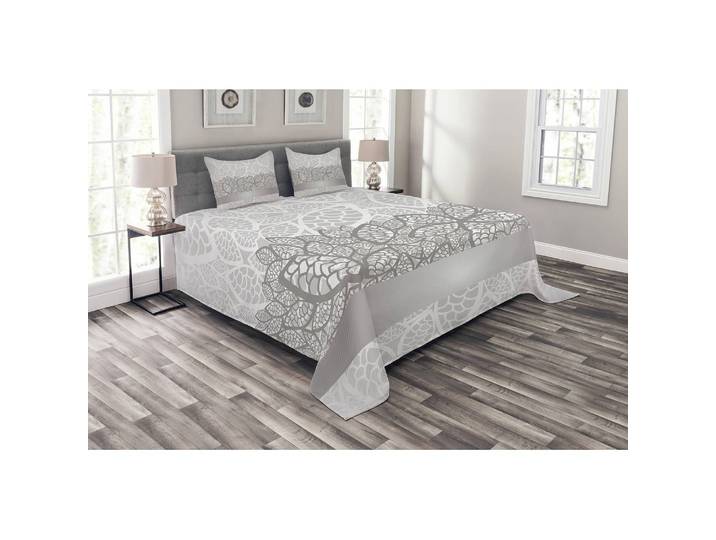 Tagesdecken-Set Lace 264 x 220cm Grau Webstoff
