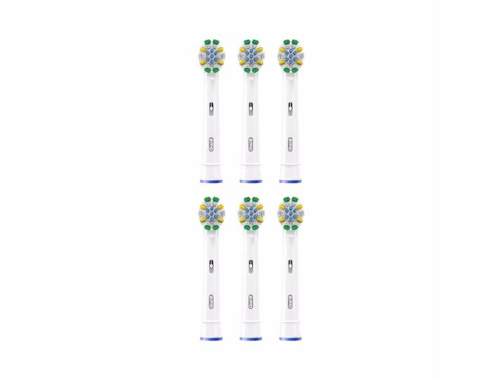 Oral-B Pro Tiefenreinigung 6er Aufsteckbürsten – Ersatzbürste/Zahnpflege Zubehör – weiss
