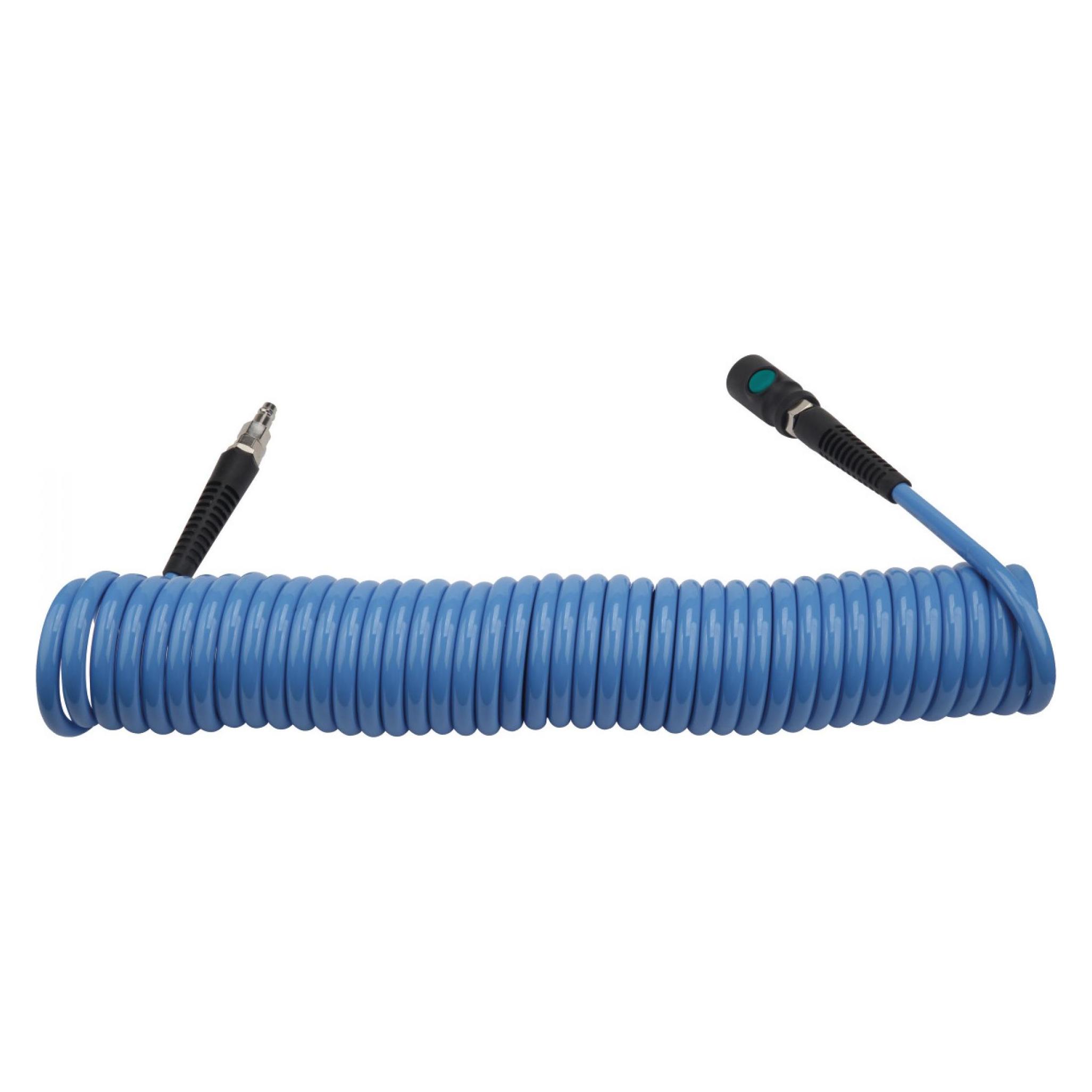 Stürmer Aircraft Spiralschlauch PU 8x12mm 10m mit Einhand-Sicherheitskupplung (2105875)