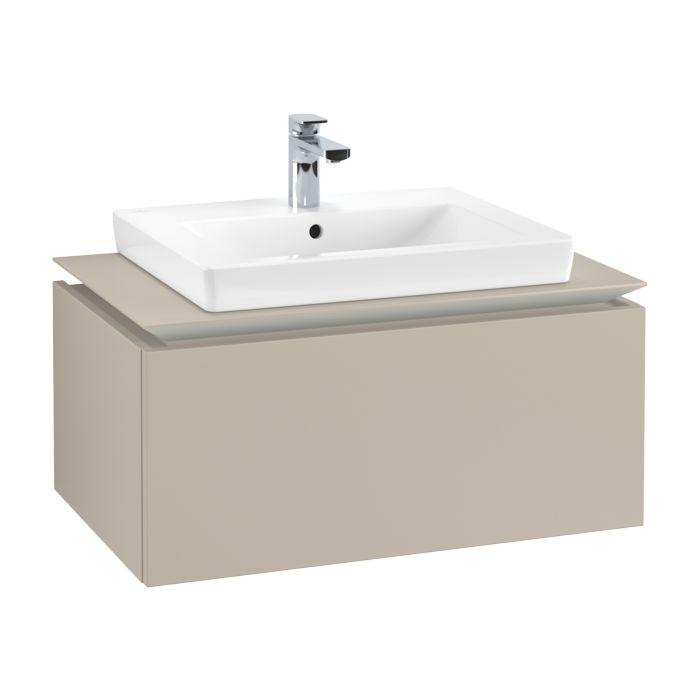 Villeroy & Boch Legato Waschtischunterschrank B67800VK 80x38x50cm, Soft Grey