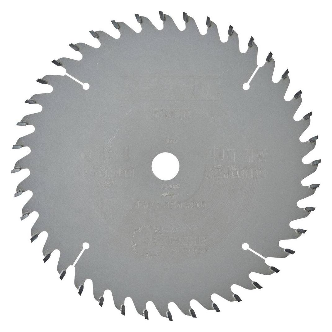 DeWalt Kreissägeblatt für Handkreissägen 184/16mm 40WZ (DT4063-QZ)