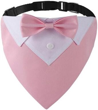Uplift Picks Formal Dog Bow Tie Collar Adjustable Tuxedo Bandana For Weddings And Parties f m