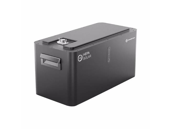 HEPA Solar Powercube Batteriespeicher Erweiterungsmodul – Solarpanel – schwarz