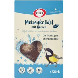 elles Meisenknödel ohne Netz mit Beeren 6 Stück 6x540 g