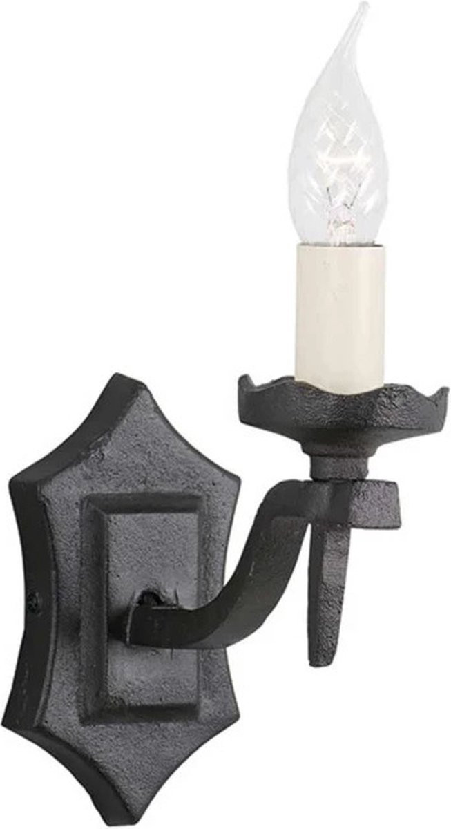 Elstead Lighting Rectory LED Wandlamp - Zwart - Klassiek Metaal