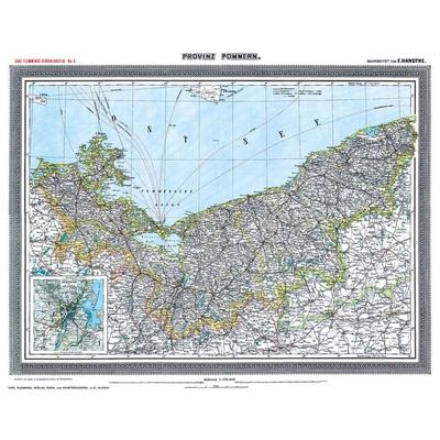 Provinz POMMERN - um 1903 [gerollt], Buch von Friedrich Handtke, Verlag Rockstuhl, 978-3-95966-324-3