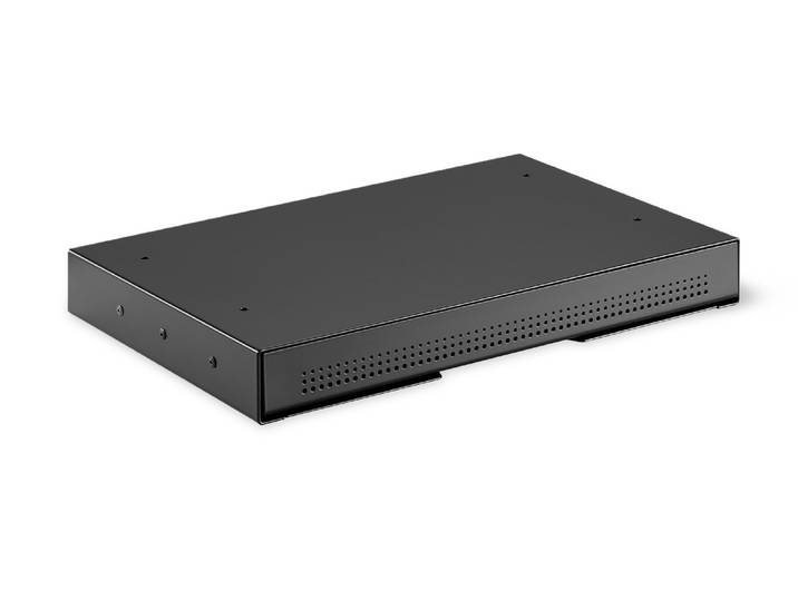 Untertisch Schublade Slimline Schwarz