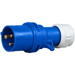 CEE-STECKER 1-32 - CEE-Stecker, 230V, 32A, blau