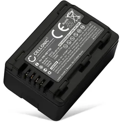 Cellonic Akku für Panasonic HC-V180, HC-V380, HC-V777, HC-VX870, HC-V110, HC-V160 (Kamera Akku), Kamera Stromversorgung, Schwarz