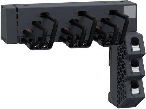 Schneider Electric GV2G3RA Drehstrom-Sammelschienensystem, 63A, 3 Abgangsstellen, Einspeisung rechts, 45mm Abstand