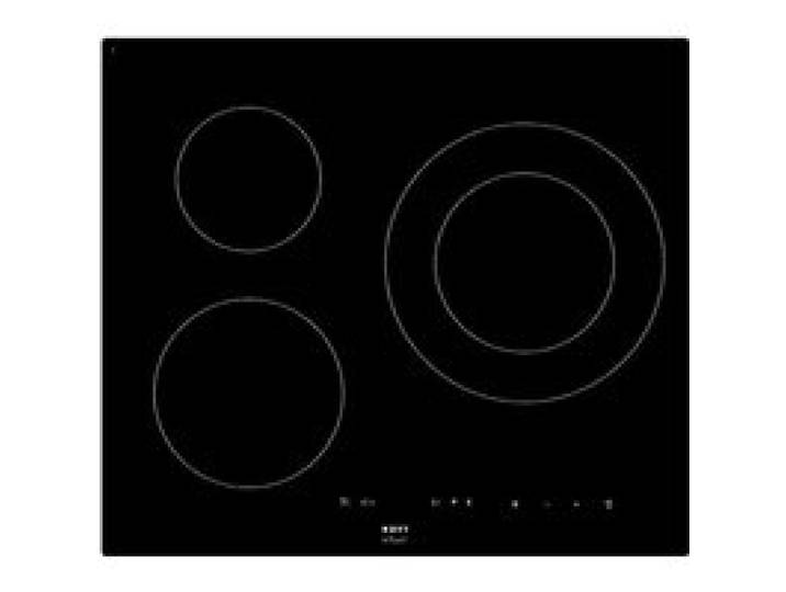 Table de cuisson induction NOVY 1752 - 3 foyers - Verre trempé - Noir