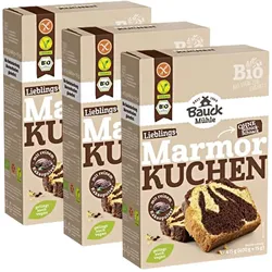 3er-Pack Bauck Mühle Marmorkuchen Bio