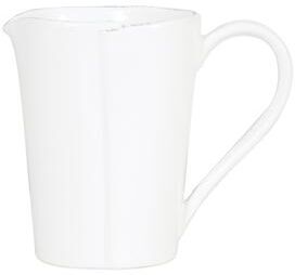 Vietri Melamine Lastra White Pitcher