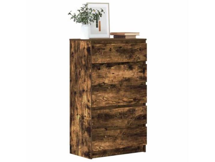 RJPLMFV Kommode mit 5 Schubladen, 60 x 36 x 103 cm, Holz Robuste Oberfläche, leicht zu reinigende Oberfläche, Wandbefestigung im Lieferumfang enthalten, Montageanleitung im