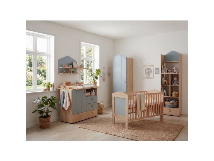 BABYZIMMER Mega-Set Roofy 6-tlg. 1-türig