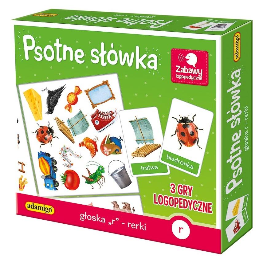 Adamigo Brettspiel Schelmische Worte -Gosek R-rerki (Polnisch, 1 - 6 Spieler) (GXP-700738)