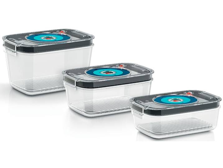 BOSCH Vakuumbehälter MSZV0FC3 , transparent, Lebensmittelaufbewahrungsbehälter, Vakuumbehälter