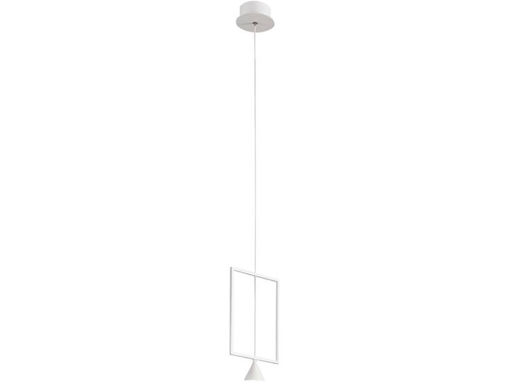 Pendellampe Dane weiss Metall 750 lm B 18 cm - LED - Lichtfarbe: Warmweiss- LED Energiesparlampe