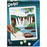 CreArt - Iguazu Wasserfälle, Malen
