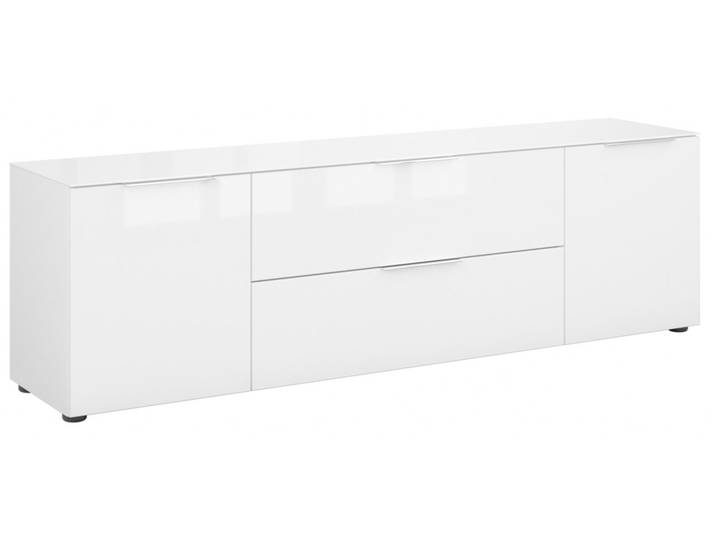 Novel TV-Lowboard STYLE, Weiß, Holznachbildung