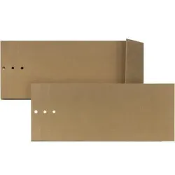 Without Brand Musterbeutel 245x100x40mm 120g Stehboden br 250 St./Pack.