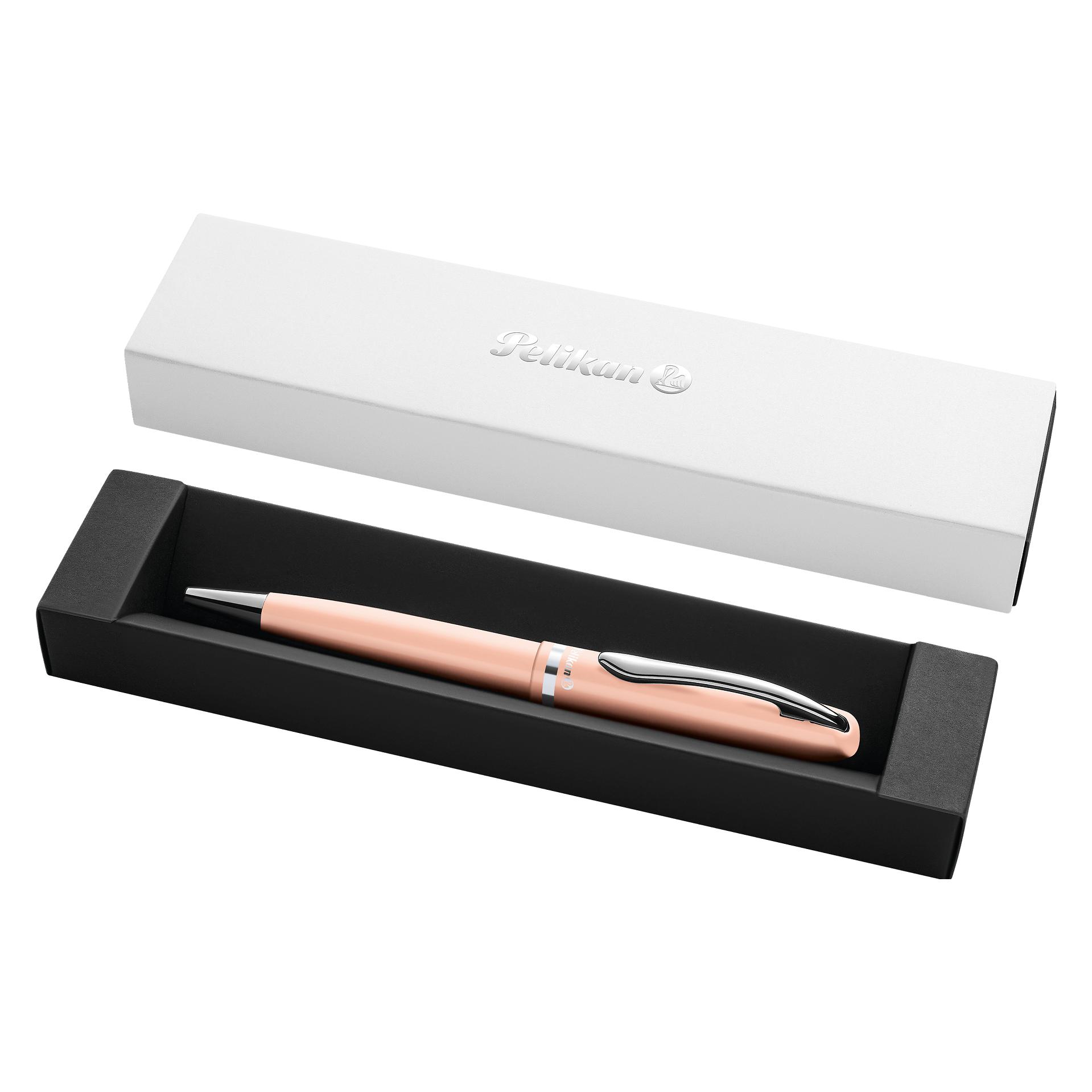 Pelikan Kugelschreiber Kugelschreiber Jazz Pastell K36, 1 ST im Geschenketui, Apricot (1x) (827041)