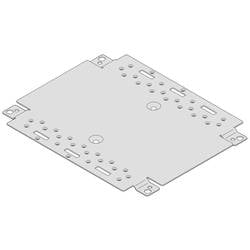 nVent SCHROFF 24822033 19 Zoll Montageplatte Mehrfarbig
