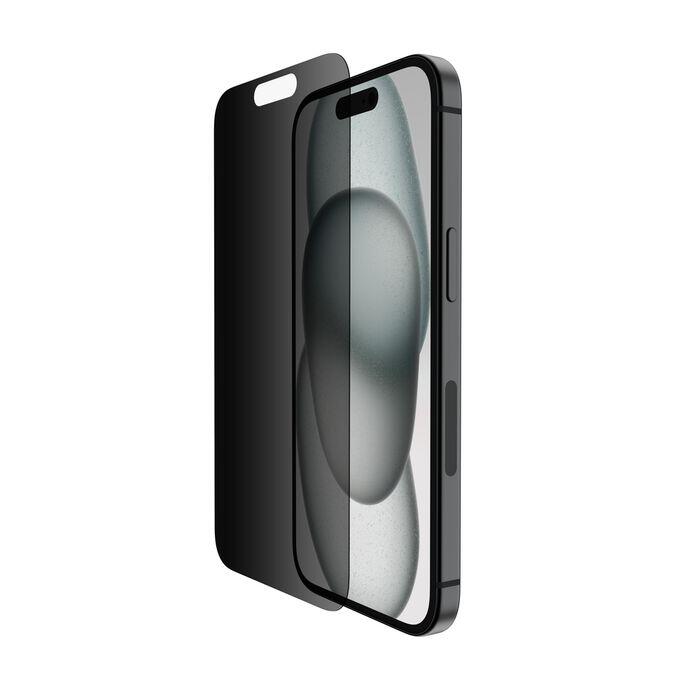 Belkin TemperedGlass antimikrobieller Sicht- und Displayschutz für das iPhone 16 / iPhone 15 / iPhone 14 Pro OVA147ZZ