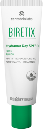 Biretix Fluido Hidratante e Matificante de Dia FPS30 50 ml