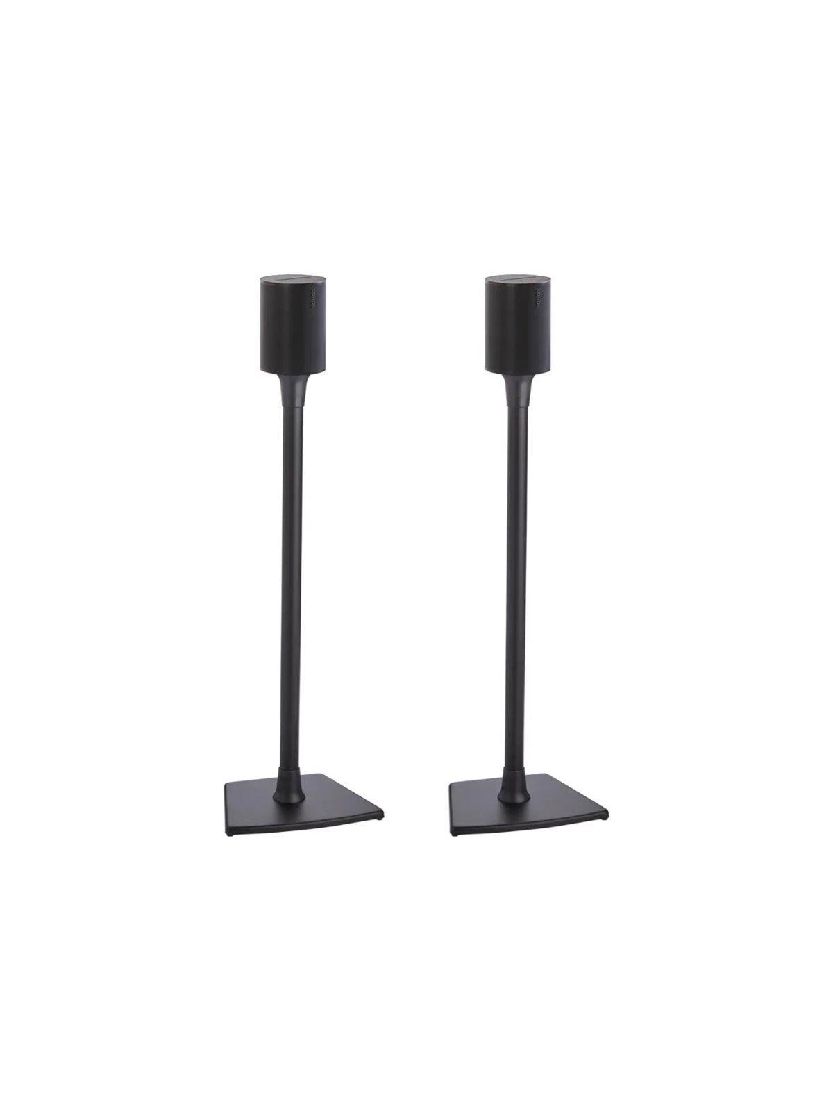 Sanus WSSE12 stand - fixed - for speakers - black - Max 2.2 kg - recommended for