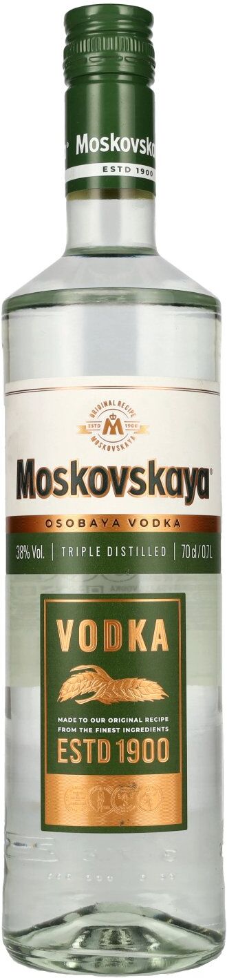 Moskovskaya Vodka Moskovskaya Osobaya Vodka FKP 38% Vol. 0,7l