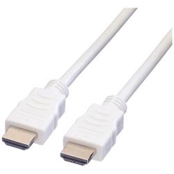 VALUE HDMI High Speed Kabel mit Ethernet, weiß, 10 m 11.99.5710