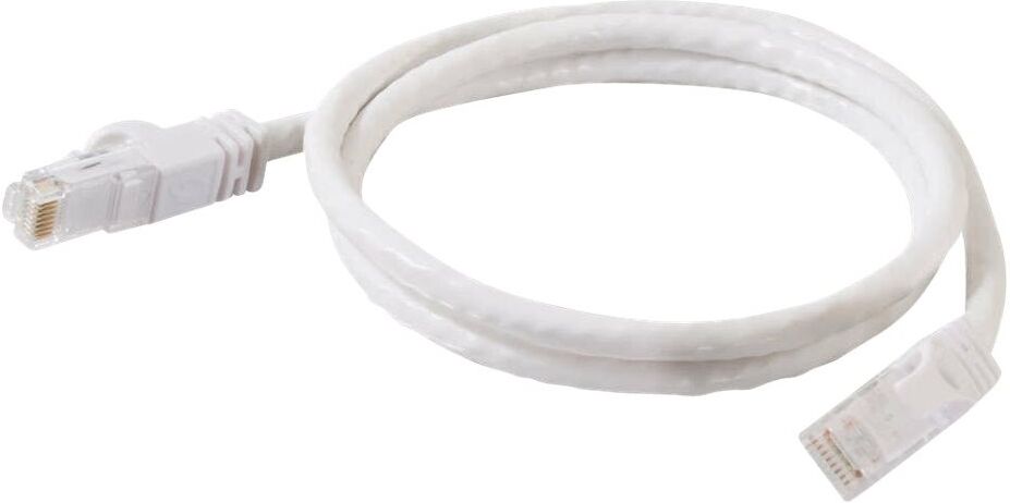 C2G Cat6 Snagless Booted Unshielded (UTP) Network Patch Cable 3m White